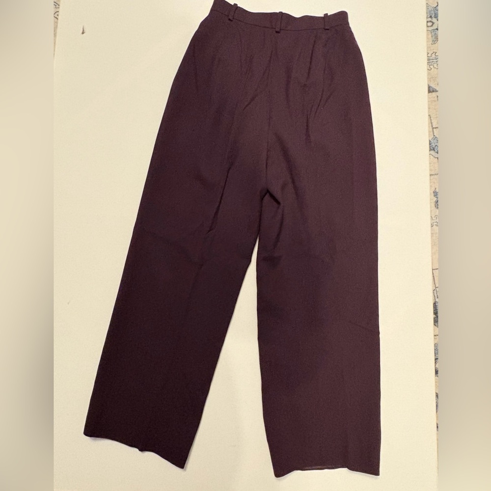 Eddie Bauer Dark Brown Women's Wool Trousers